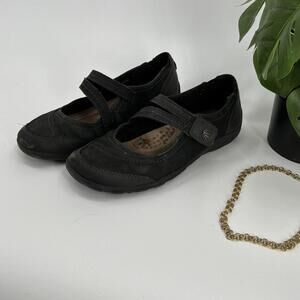 Earth Origins Rory Black Maryjane Flats 6.5